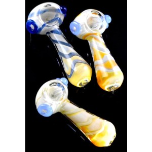 Three Hand Blown Glass Pieces