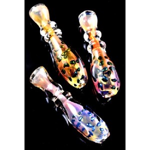 Three Hand Blown Glass Mouthpiece