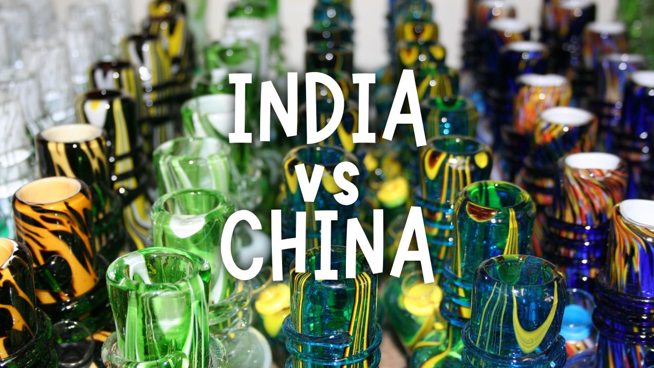 India vs China: Choosing the Right Manufacturer for Glass Smoking Pipes